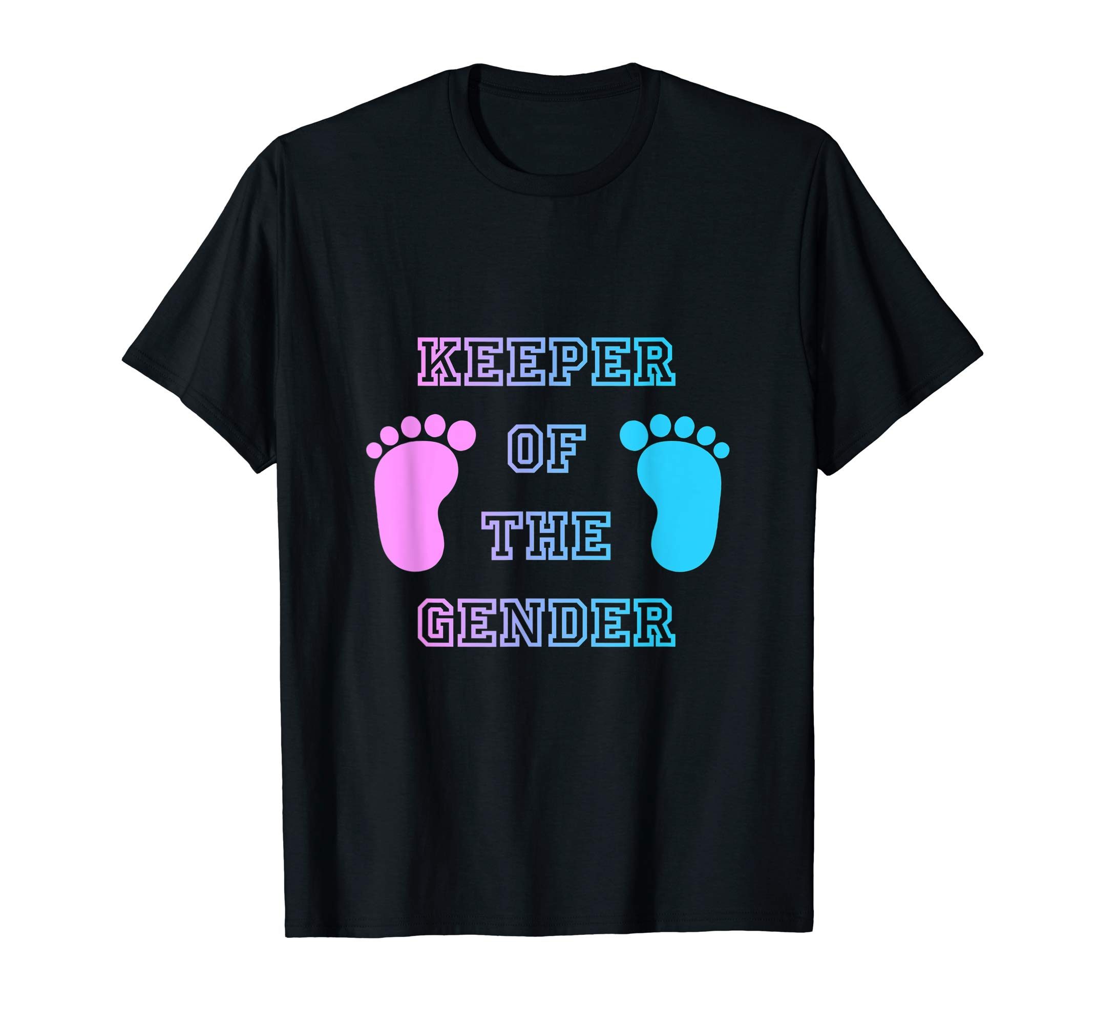 Gender Reveal Shirt Keeper of the gender Party Supplies. 
