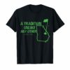 Golf in April Augusta Georgia Master Distressed Tee Shirt