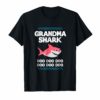 Grandma Shark T-Shirt Doo Doo Grandpa Mommy Daddy Tee