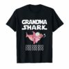 Grandma Shark Tee Mothers Day Gift from Husband Son Shirt