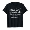 Hair up scrubs on time to play cards tee shirt for nurselife