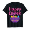 Happy Easter Shirt Colorful Eggs tee