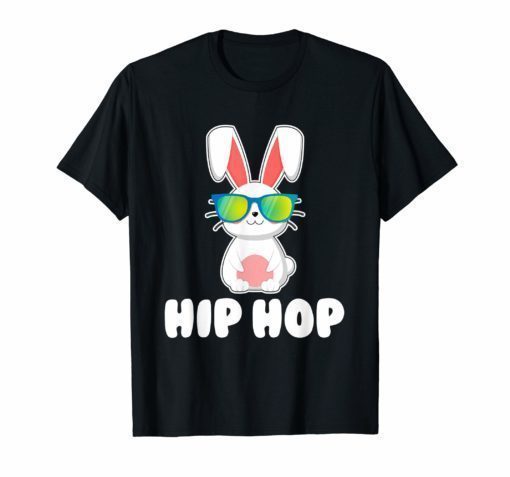 Hip Hop Bunny With Sunglasses Cute Easter T-Shirt