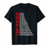 I Am Teacher And Mom Jury Judge Nurse Referee Comedian Funny Shirt