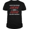I Have Two Titles Mom And Mimi Floral T-Shirt Gift