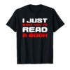 I Just Want You To Read A Book TShirt Funny Gift Tee