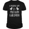 I Purple Up 2019 Shirt, For The Month Of The Military Child