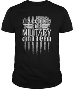 I Purple Up For Military Children Shirt Appreciation Gifts