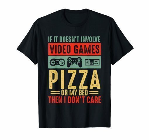 If It Doesn't Involve Video Games Funny T Shirts for Men