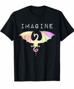 Imagine Fantasy Dragon Chinese Tattoo Shirt