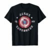 Jesus is My Superhero Fun Christian Religious T-Shirt