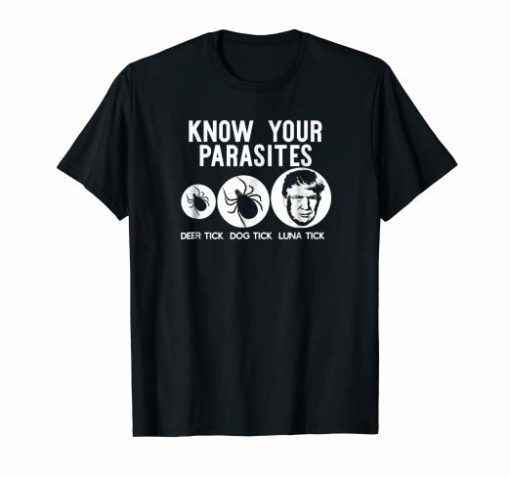 KNOW YOUR PARASITES Anti-Trump AF RESIST T Shirt