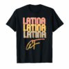 Latina Woman Power Pride Chingona Spanish Lettering Shirt