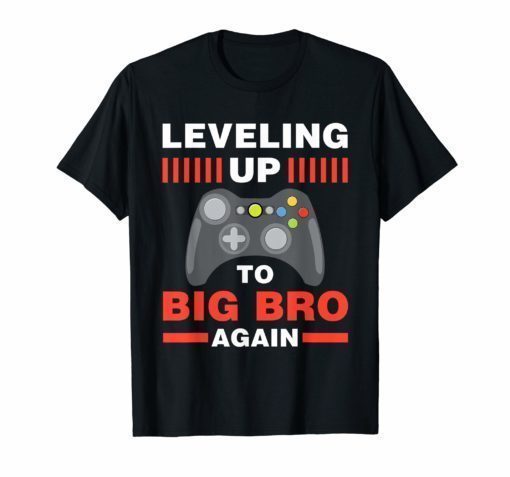 Leveling Up To Big Bro Again T-Shirt