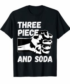 MMA Punch Combination 3 Piece And A Soda Three Punches Combo T-Shirt