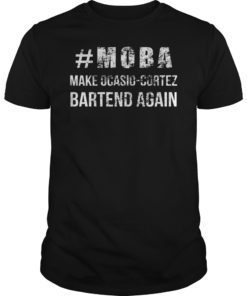 Make AOC Alexandria Ocasio-Cortez Bartend Again 2020 Shirt