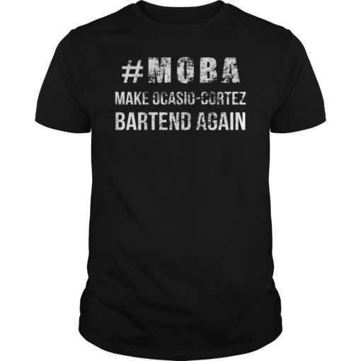 Make AOC Alexandria Ocasio-Cortez Bartend Again 2020 Shirt