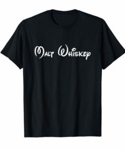 Malt Whiskey Shirt, Funny Gift Idea Pun Logo Parody TShirt