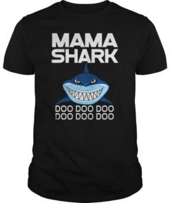 Mama Shark Shirt Doo Doo Doo Gift Shark