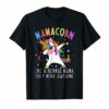 Mamacorn Like A Mama Only Awesome Dabbing Unicorn T-Shirt