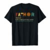 Mens Fa-Thor Like Dad Just Way cooler funny father's day T shirt