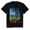 Mens Jeep American Flag Summer Beach Jeep Drivers Shirt