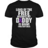 Military Child Month Purple Up Free Brave Dad Pride Shirt