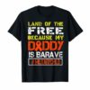 Military Child Month Purple Up Free Brave Dad Pride Tees