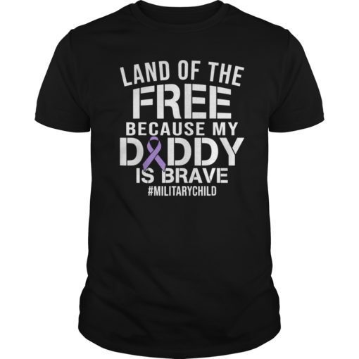 Military Child Month Purple Up Free Brave Father Pride