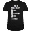 Military Child Month Purple Up Pride Brave Brat Tee Shirt