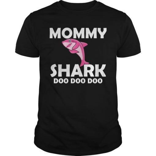 Mommy Shark Doo Doo T-Shirt Funny Kids Video Baby Daddy