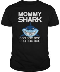 Mommy Shark Shirt Doo Doo Doo Mothers Day Gift