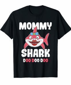 Mommy Shark T-shirt Doo Doo Doo T-Shirt