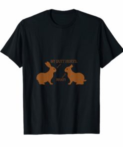 My Butt Hurts What T-Shirt Funny Easter Bunny Chocolate