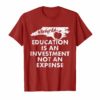 NC red for ed North Carolina teacher strike t-shirts