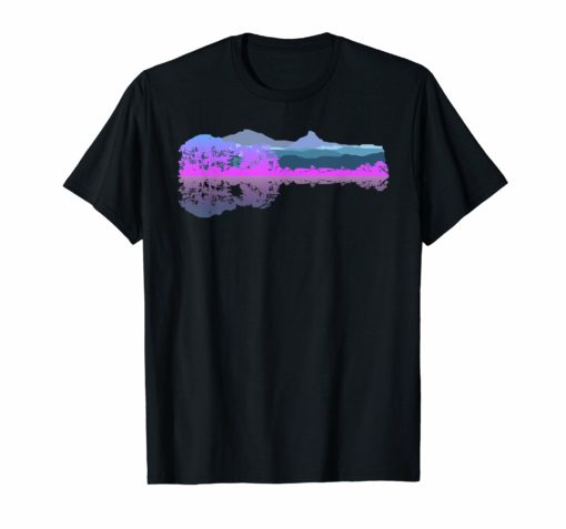 Nature Guitar Peace Forest Shirt