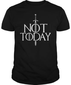 Not Today Tee Shirt Gift for Men Women Kids