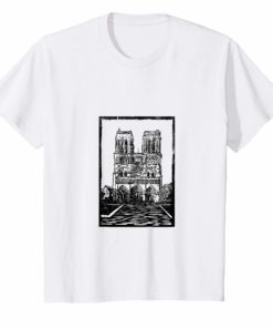 Notre Dame Cathedral Paris Shirt