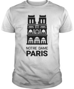 Notre Dame Paris France Shirt French Cathedral