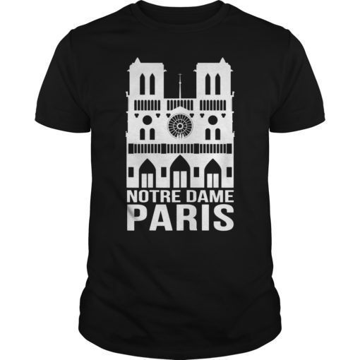 Notre-Dame Paris France TShirt French Cathedral