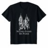 Notre Dame Paris France T-Shirt French Cathedral