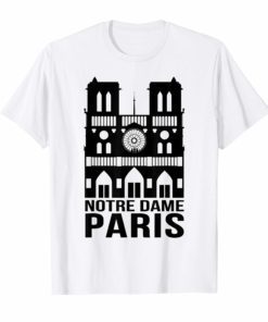 Notre-Dame Paris France Tee Shirt