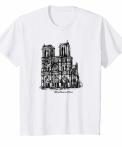 Notre Dame de Paris France T-shirt