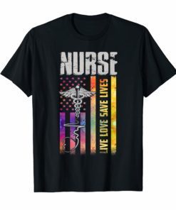 Nurse Live Love Save Lives Cute Gift T-Shirts