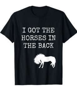 Old Town Road Horses In The Back Country Rap Music Shirts