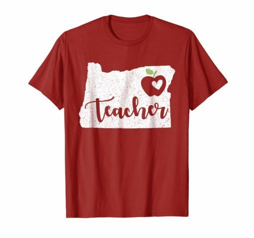 Oregon Teacher Protest Red For Ed T Shirts