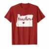 Oregon Teacher Protest Red for Ed T Shirt