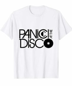 Panic tee, At The Disco With Funny Symbol T-Shirt