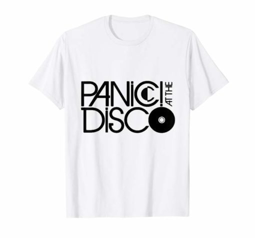 Panic tee, At The Disco With Funny Symbol T-Shirt