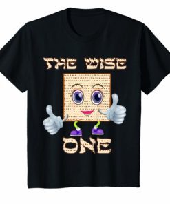 Passover shirt The Wise One Funny Matzah Jewish T-Shirt